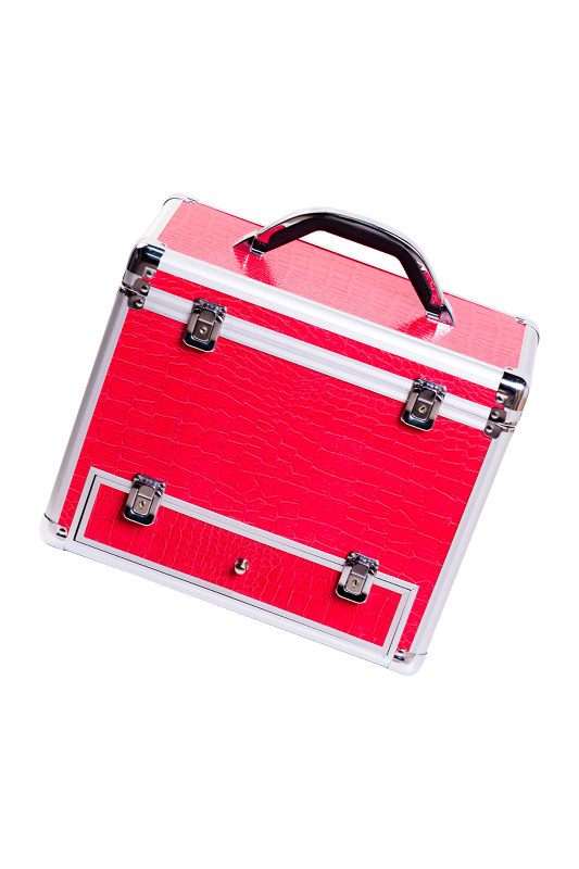 Изображение 3, Секс-чемодан Diva Wiggler, с двумя насадками, металл, розовый, 28 см, TFA-907013