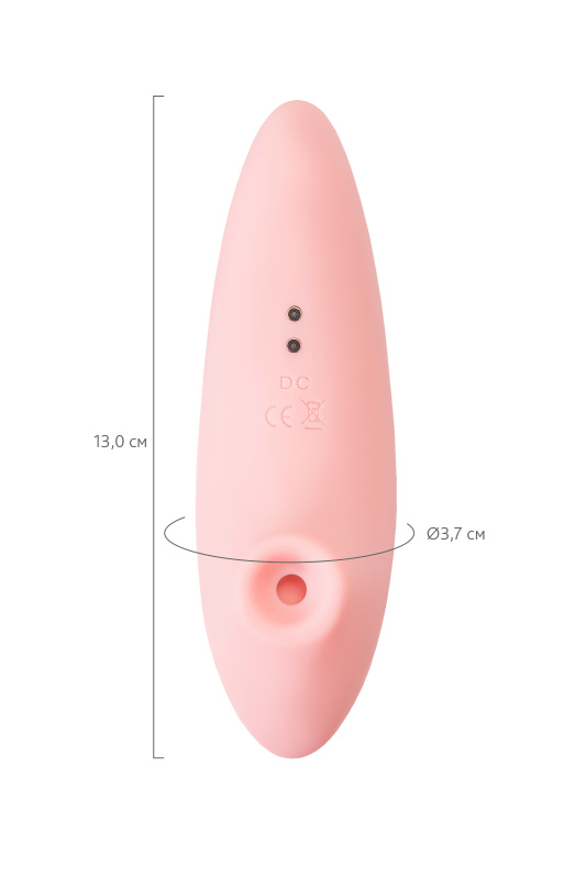 Изображение 8, Вакуумный стимулятор Flovetta Lily, силикон, розовый, 13 см, TFA-457717