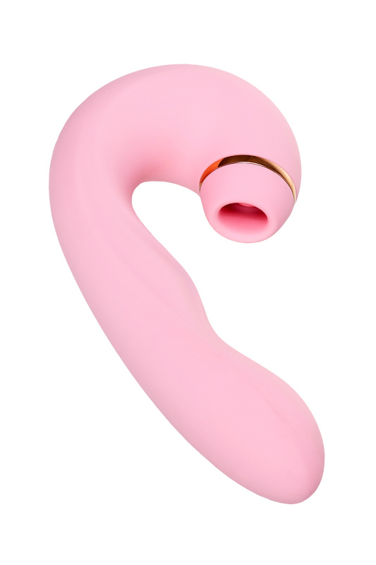 Изображение 5, Многофункциональный стимулятор клитора JOS JUNA, розовый, 15 см, TFA-783033