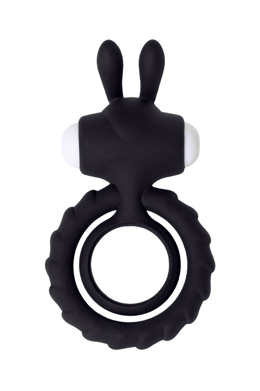 Изображение 2, Эрекционное кольцо на пенис JOS BAD BUNNY, силикон, черный, 9 см, TFA-782018