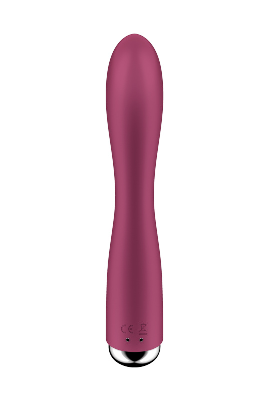Изображение 3, Вибратор-кролик с ротацией Satisfyer Spinning Rabbit 1, силикон, бордовый, 20,5 см, TFA-4048727 Изображение 3, Вибратор-кролик с ротацией Satisfyer Spinning Rabbit 1, силикон, бордовый, 20,5 см, TFA-4048727