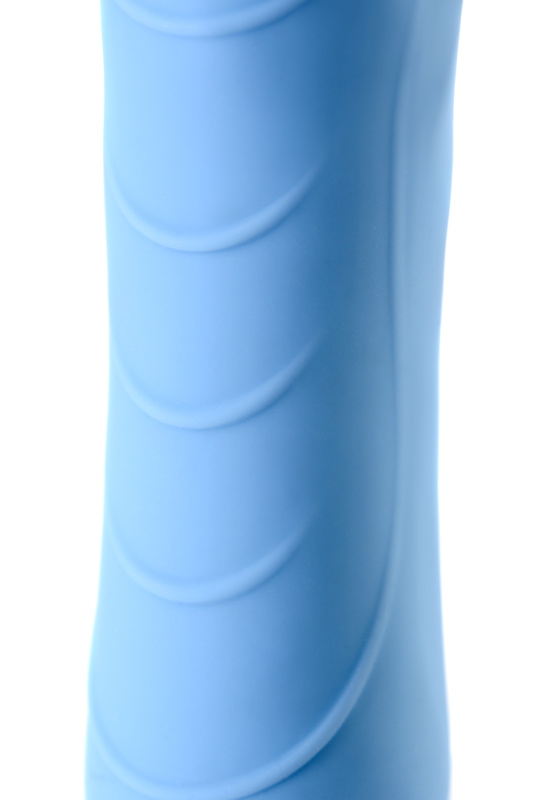 Изображение 14, Вибратор с функцией нагрева и пульсирующими шариками PHYSICS FAHRENHEIT, силикон, голубой, 19 см, TFA-796006