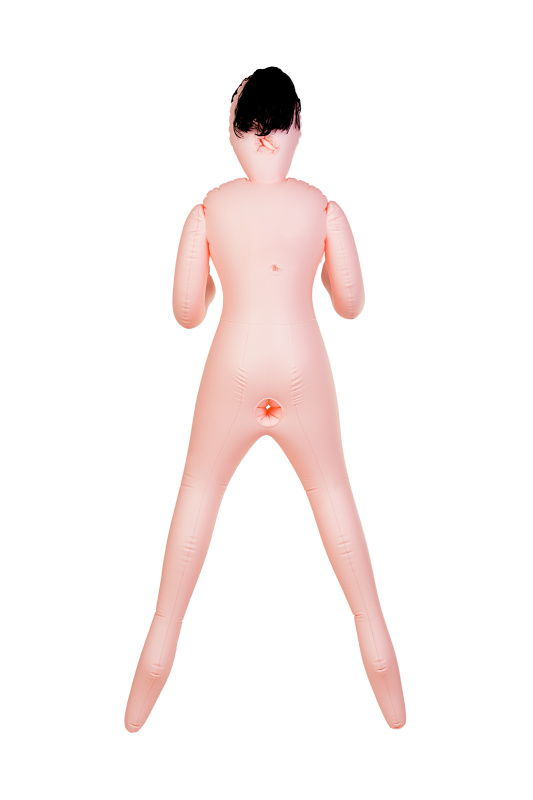 Изображение 5, Кукла надувная Dolls-X by TOYFA Scarlett, брюнетка, с тремя отверстиями, кибер вставка, вагина-анус, TFAM-117011