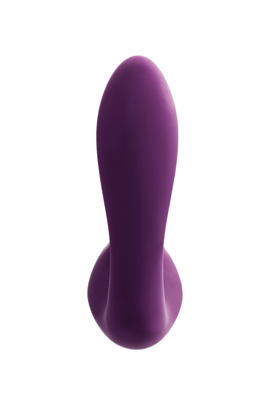Изображение 2, Массажер с двойной стимуляцией L'EROINA by TOYFA Mave, силикон, фиолетовый, 14 см, TFA-561027
