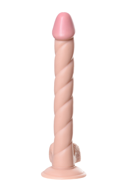 Изображение 4, Реалистичный фаллоимитатор TOYFA RealStick Nude, PVC, телесный, 31,5 см, TFA-582014