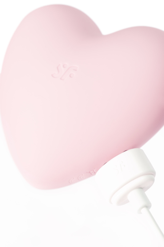 Изображение 12, Вакуум-волновой бесконтактный стимулятор клитора Satisfyer Cutie Heart, силикон, розовый, TFA-J2018-276-1
