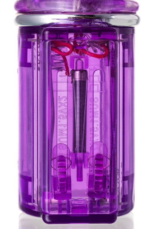 Изображение 10, Вибратор с клиторальным стимулятором TOYFA A-Toys High-Tech fantasy, TPE, фиолетовый, 26,5 см, TFA-761035