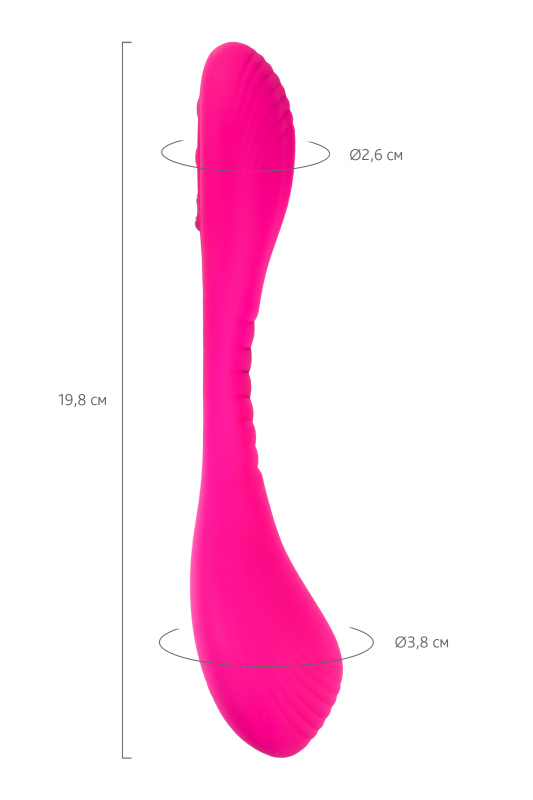 Изображение 11, Многофункциональный стимулятор для пар LOVENSE Quake (Dolce), силикон, розовый, 20 см, TFA-LE-13