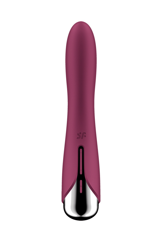 Изображение 2, Вибратор для точки G с ротацией Satisfyer Spinning Vibe 1, силикон, бордовый, 17,8 см, TFA-4048697 Изображение 2, Вибратор для точки G с ротацией Satisfyer Spinning Vibe 1, силикон, бордовый, 17,8 см, TFA-4048697