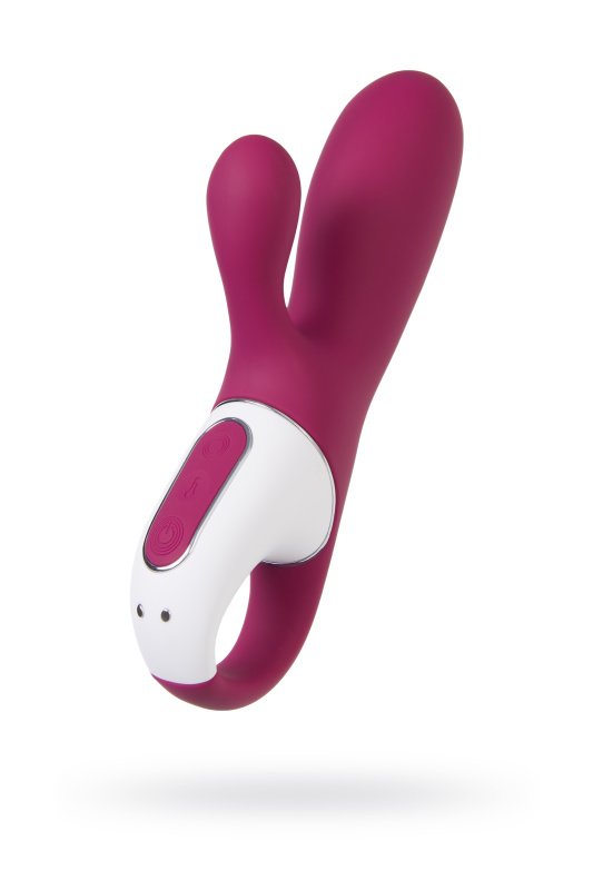 Изображение 2, Вибратор Satisfyer Hot Bunny с клиторальным стимулятором, красный, TFA-4001678