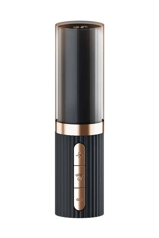 Изображение 5, Мини-вибратор с 3D пульсацией Satisfyer Deep Kiss с USB-C зарядкой, силикон, ABS, чёрный, 11,4 см, TFA-4083247 Изображение 5, Мини-вибратор с 3D пульсацией Satisfyer Deep Kiss с USB-C зарядкой, силикон, ABS, чёрный, 11,4 см, TFA-4083247