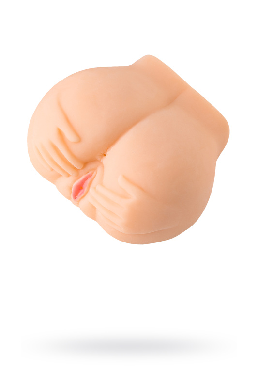 Мастурбатор реалистичный TOYFA Juicy Pussy Camille с вибрацией, вагина и анус, телесный, 14,5 см, TFA-893011