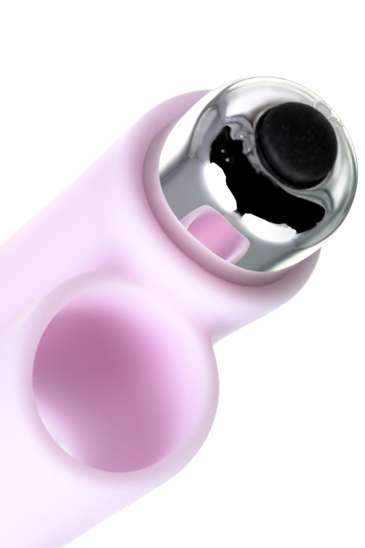 Изображение 9, Вибронасадка на палец JOS NOVA для анальной стимуляции, силикон, розовая, 9 см, TFA-782005