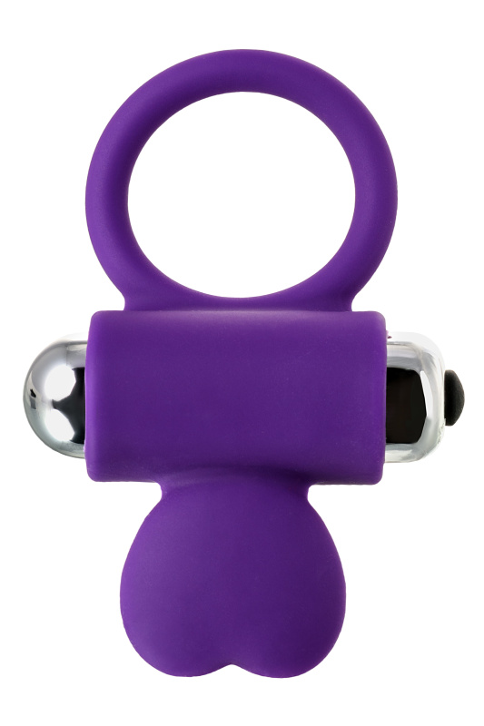 Изображение 5, Виброкольцо с ресничками JOS PERY, силикон, фиолетовый, 9 см, TFA-782008