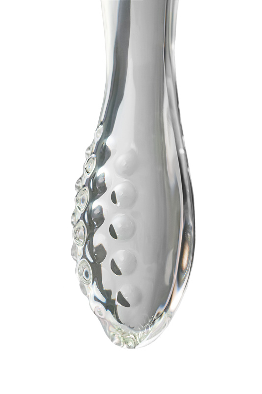 Изображение 11, Двусторонний фаллоимитатор Satisfyer Dazzling Crystal 1, стекло, прозрачный, 18,5 см, TFA-4045658