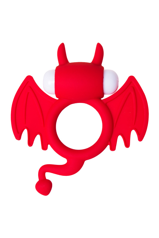 Изображение 2, Эрекционное кольцо на пенис JOS SWEET DEVIL, силикон, красный, 8,5 см, TFA-782015