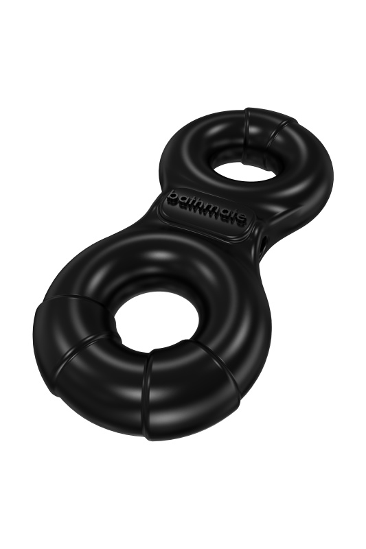 Изображение 2, Виброкольцо на пенис Bathmate Eight, elastomex, черное, Ø4-5 см, TFA-BM-VR-EG