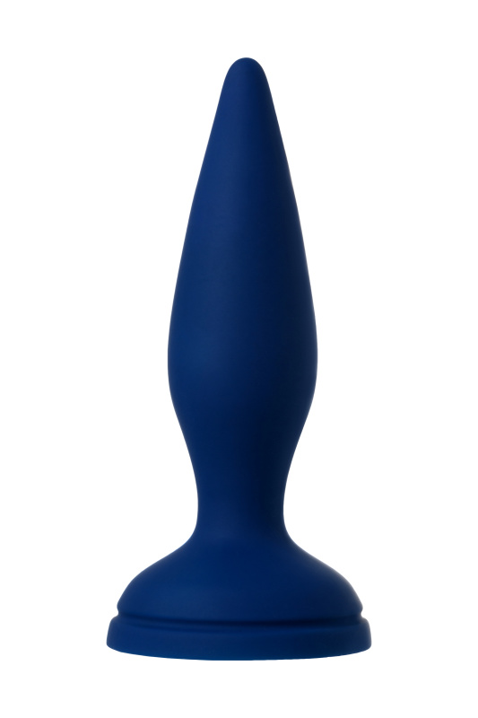 Изображение 3, Анальная вибровтулка O'Play Unico с пультом ДУ, силикон, синий, 13,5 см., TFA-221001