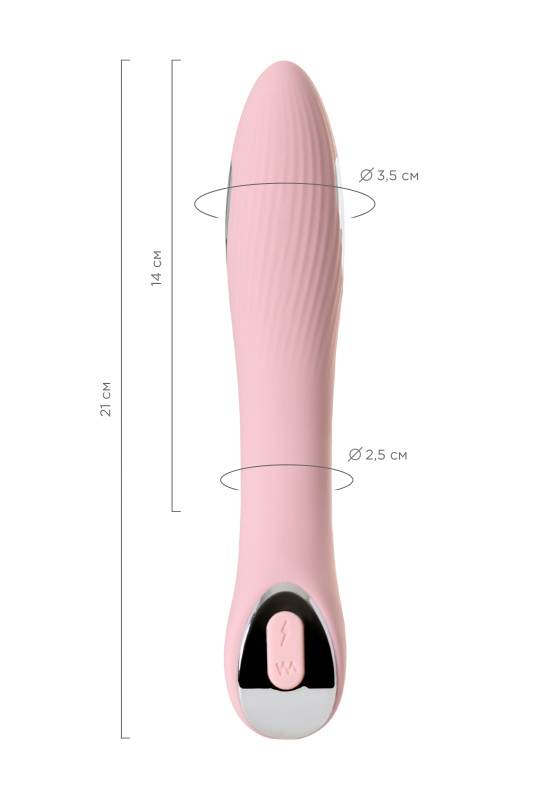 Изображение 18, Вибратор с электростимуляцией PHYSICS TESLA G-POINT, силикон, розовый, 21 см, TFA-796003