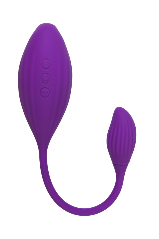 Изображение 2, Вакуумный стимулятор клитора JOS Ginny, силикон, фиолетовый, 31 см, TFA-782037