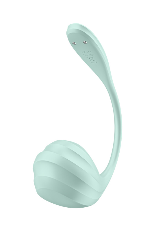 Изображение 5, Виброяйцо Satisfyer Smooth Petal Connect App, мятное, 6,5 см, TFA-4002736