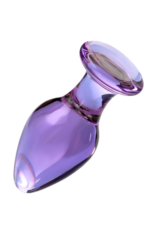 Изображение 3, Анальная втулка Sexus Glass, стекло, фиолетовая, 10 см, Ø 4 см, TFA-912014