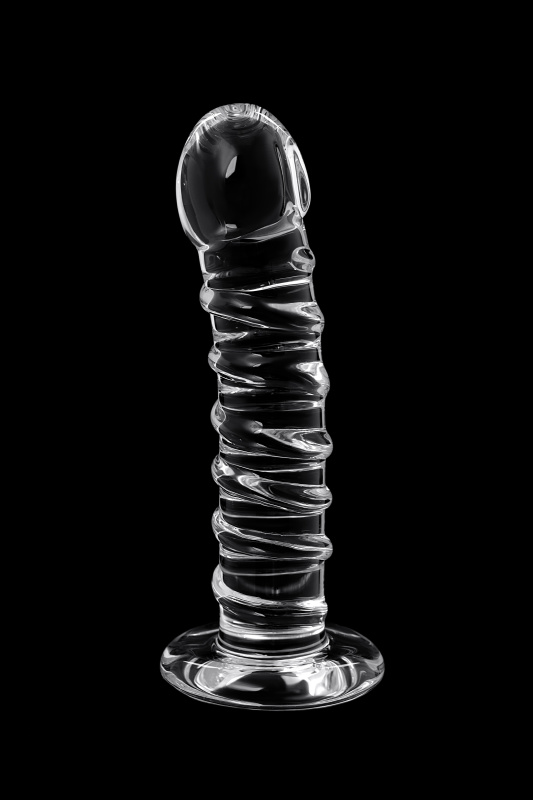 Изображение 9, Нереалистичный фаллоимитатор Sexus Glass, стекло, прозрачный, 16 см, TFA-912179