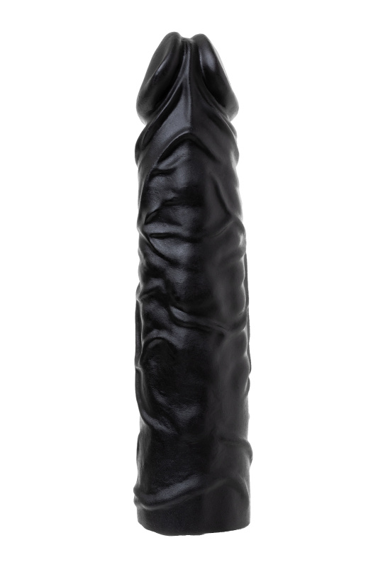 Изображение 13, Страпон LoveToy с поясом Harness с 2 насадками, PVC, чёрный, 20 см, TFA-300503