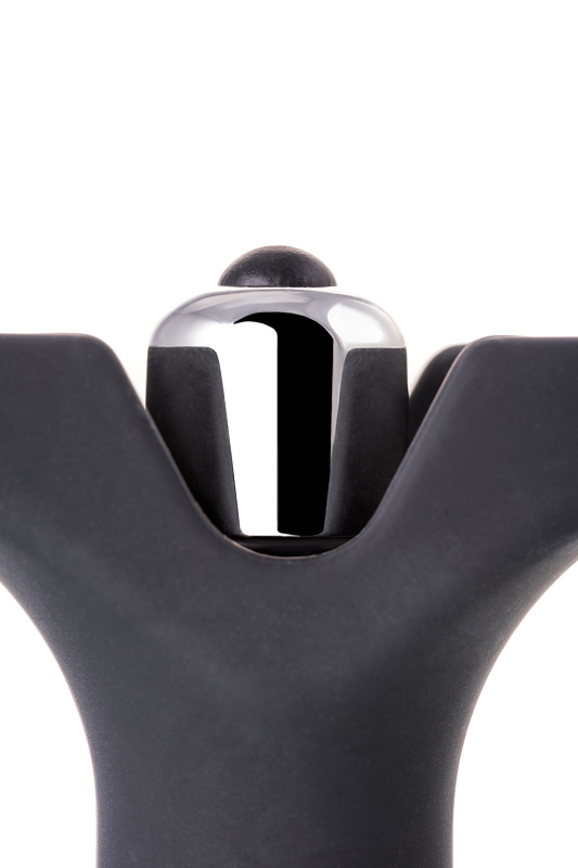 Изображение 10, Анальная пробка с кольцом Erotist DISCOVERER, силикон, черный, 9 см, Ø3,7, TFA-541313