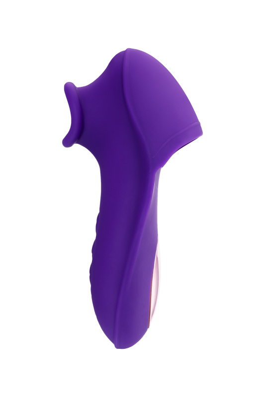 Изображение 4, Клиторальный стимулятор - насадка JOS Swizzy, силикон, фиолетовый, 12 см, TFA-782031
