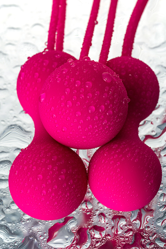 Изображение 13, Вагинальные шарики A-Toys by TOYFA Redvil, силикон, розовые, 16,5 см, TFA-764005