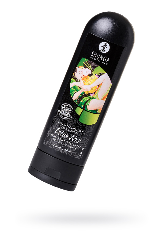 Возбуждающий гель для влюбленных Shunga Lotus Noir, уникальная формула с L-аргинином, 60 мл., VOZ-5600