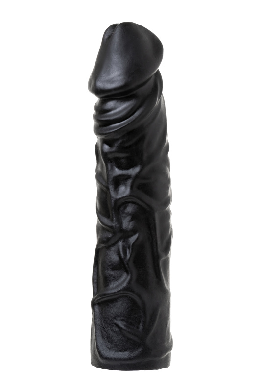 Изображение 12, Страпон LoveToy с поясом Harness с 2 насадками, PVC, чёрный, 20 см, TFA-300503