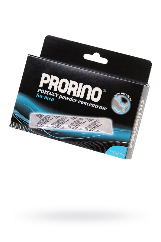 Концентрат ERO PRORINO black line Libido для мужчин, саше-пакеты 7 штук, BAD-78501