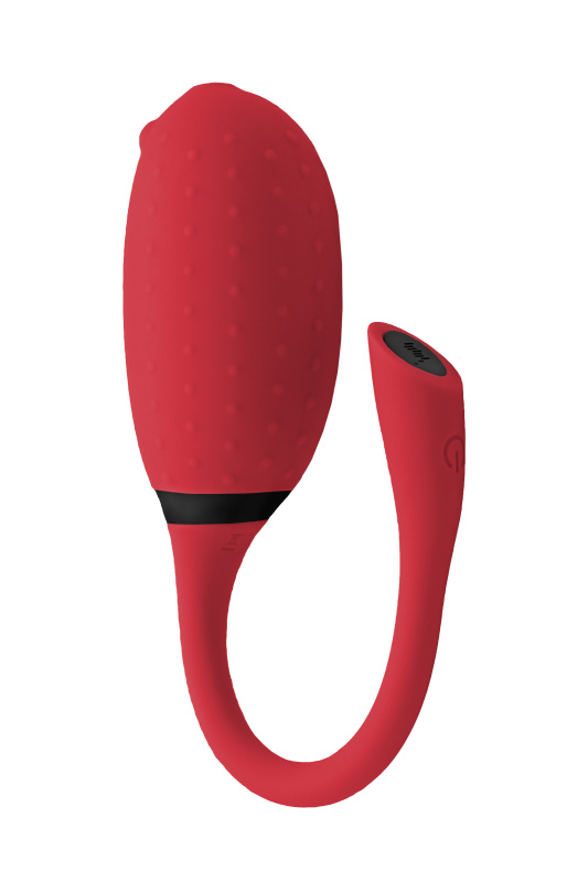 Изображение 2, Вибратор и тренажёр Кегеля Magic Motion FUGU, силикон, красный, 12 см, TFA-105