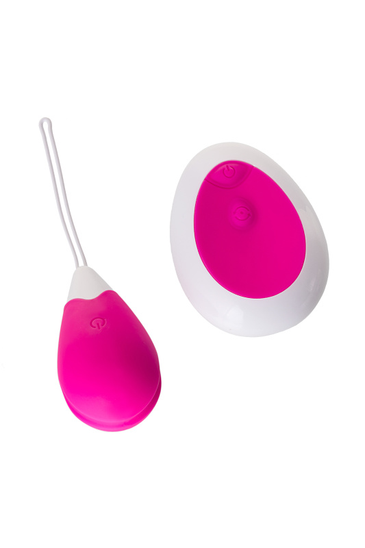 Изображение 3, Виброяйцо ToyFa A-toys Eggo с пультом ДУ, силикон, розовый, 6 см, TFA-764003