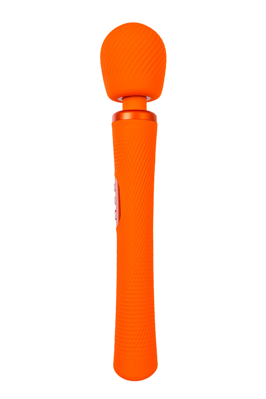 Изображение 4, Вибромассажер Fun Factory VIM VIBRATING WAND, силикон, оранжевый, 31,3 см, TFA-10000