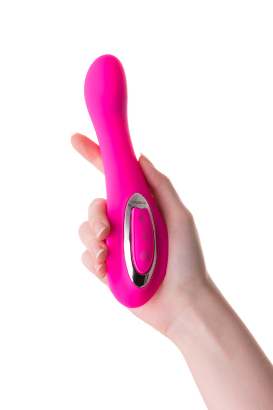 Изображение 9, Вибратор Nalone Touch, силикон, розовый, 20 см, TFA-VS-VR16