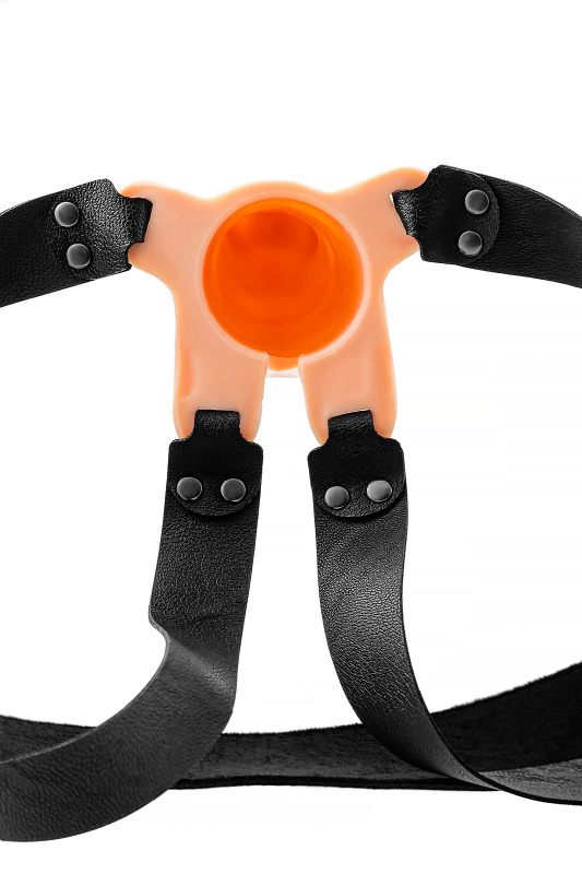 Изображение 3, Фаллопротез RealStick Strap-On Conall, TPE, телесный, 14 см, TFA-972014