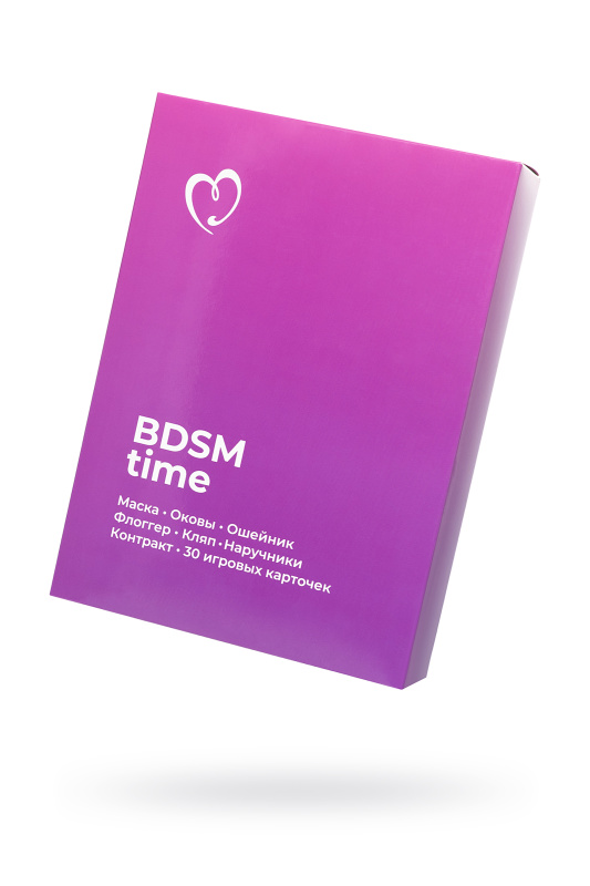Набор для ролевых игр в стиле БДСМ Eromantica «BDSM Time», два комплекта карт и контракт, TFA-213110
