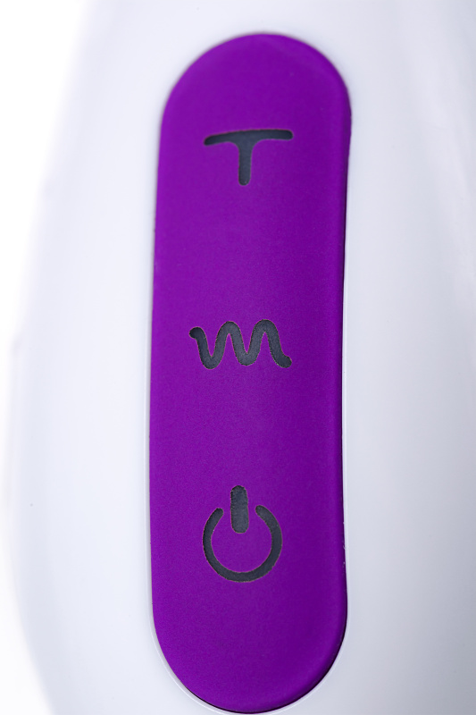 Изображение 10, Вибратор c клиторальным стимулятором JOS TATY с пульсирующими шариками, силикон, фиолетовый, 21,5 см, TFA-783001