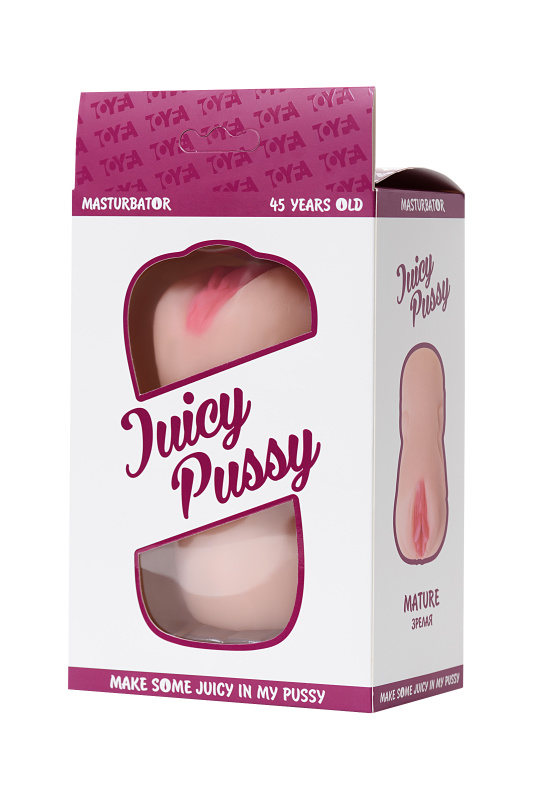 Изображение 8, Мастурбатор реалистичный TOYFA Juicy Pussy, Mature, TPR, телесный, 14,5 см, TFA-893033