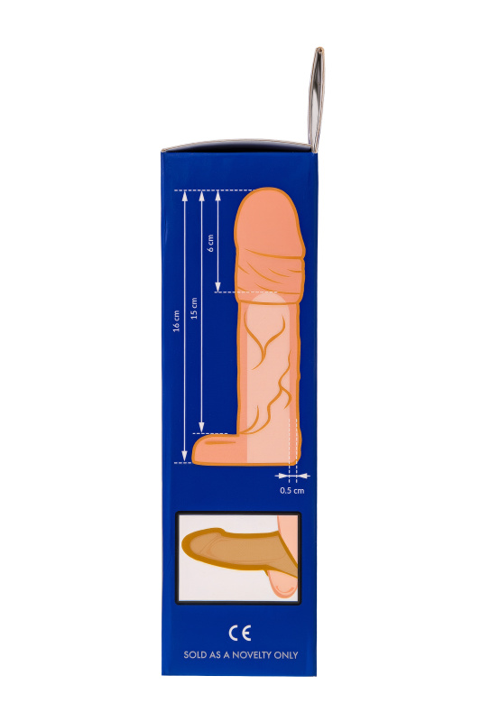 Изображение 10, Насадка XLover by TOYFA, для увеличения размера, TPE, телесный, 16 см, TFA-748037