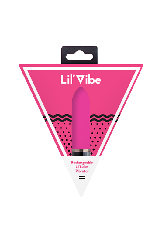 Изображение 6, Нереалистичный вибратор Lil'Vibe, силикон, розовый, 10 см, TFA-LIL001PNK