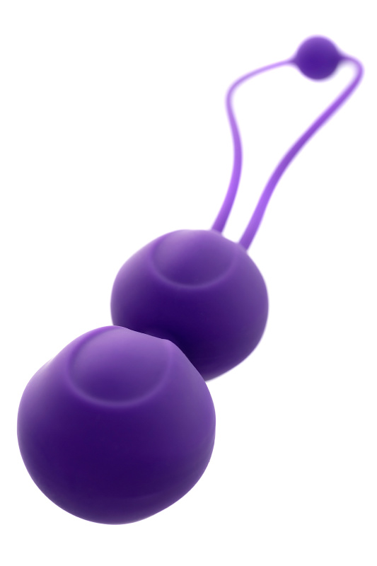 Изображение 7, Набор вагинальных шариков L'EROINA by TOYFA Bloom, силикон, фиолетово-розовый, Ø 3,1/3,1/2,6-3 см, TFA-564003