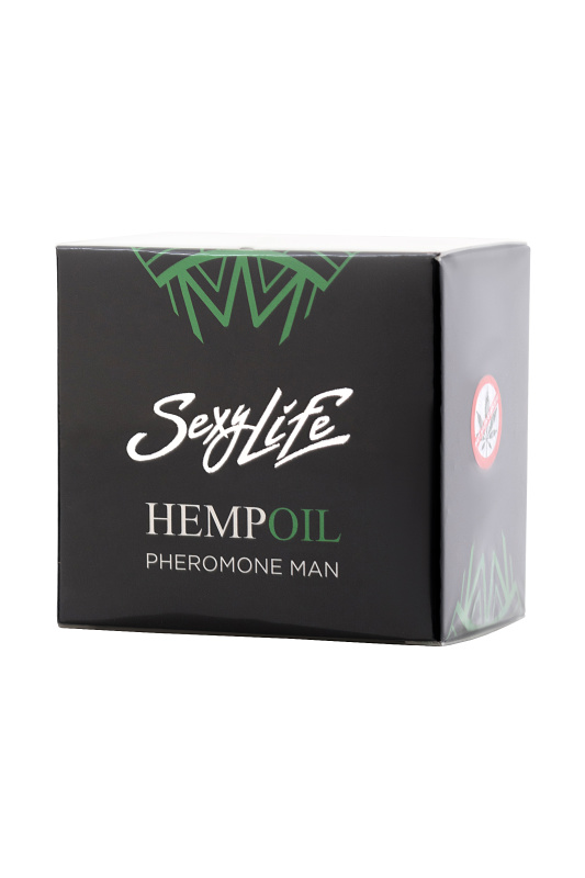 Изображение 2, Ароматическое масло с феромонами Sexy Life мужские, HEMPOIL Pheromone 5 мл, FER-981