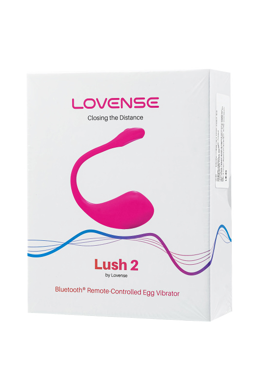 Изображение 8, Виброяйцо LOVENSE Lush 2, силикон, розовый, 18 см, TFA-LE-03