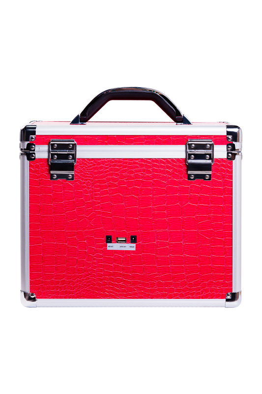 Изображение 6, Секс-чемодан Diva Wiggler, с двумя насадками, металл, розовый, 28 см, TFA-907013