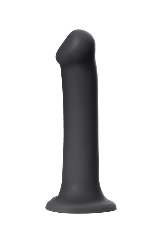 Изображение 5, Ремневой нереалистичный страпон на присоске Strap-on-me, XL, силикон, черный, 20 см, TFA-6013168