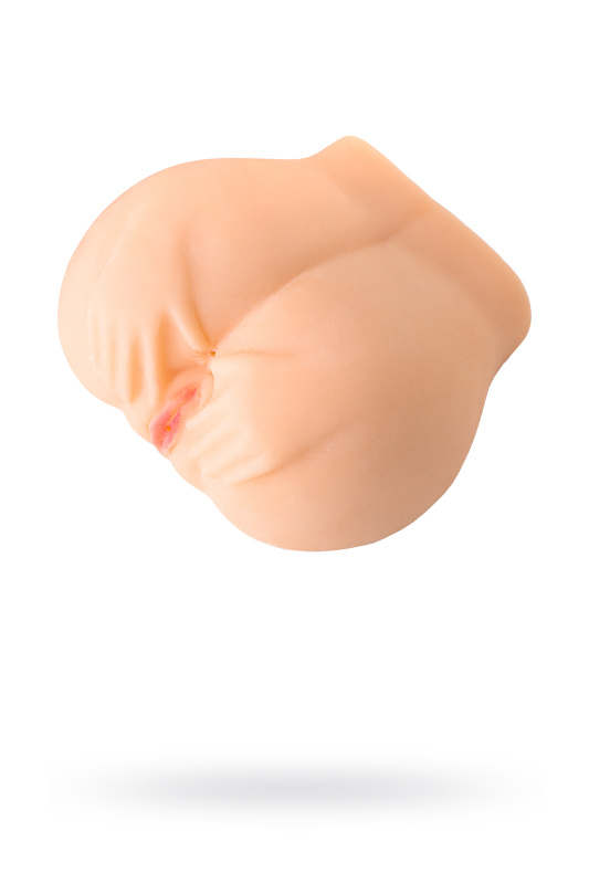Изображение 1, Мастурбатор реалистичный TOYFA Juicy Pussy Pauline с вибрацией, вагина и анус,TPR, телесный, 14,5 см, TFA-893013